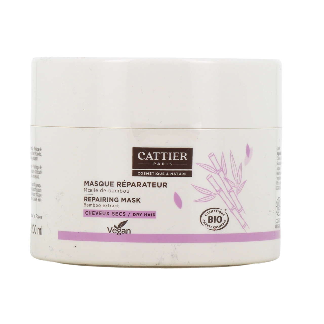 Cattier Masque Réparateur Bio Cheveux Secs - Vue 2