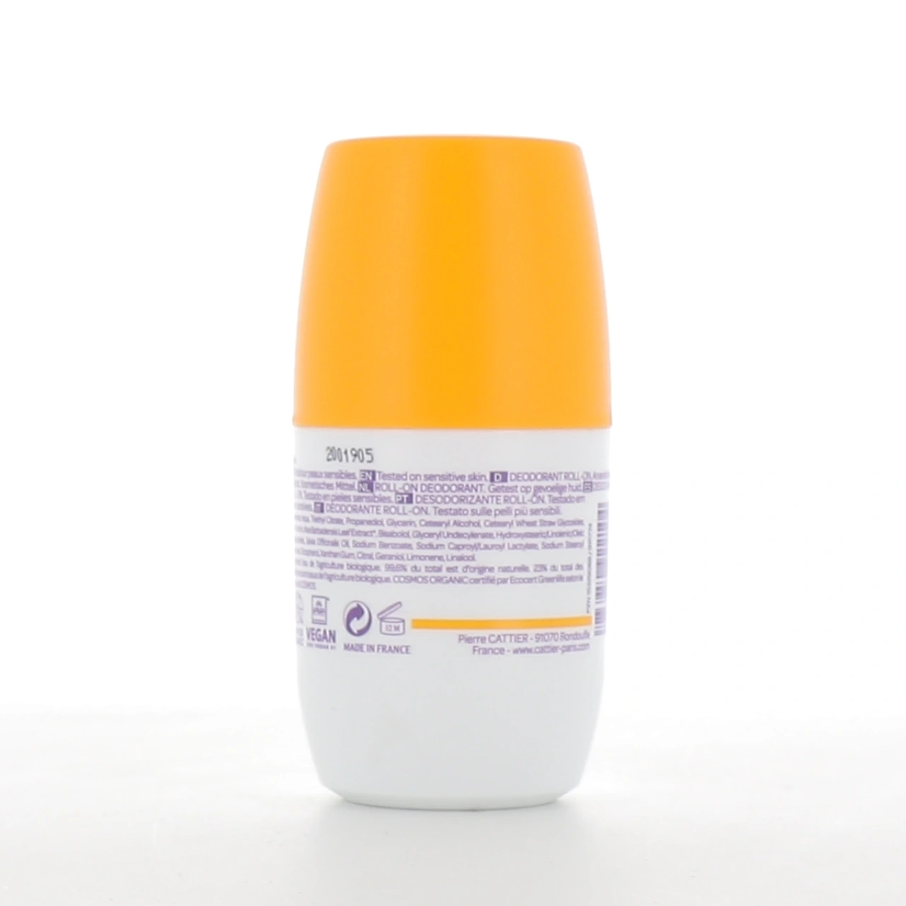 Cattier Déodorant Roll-On 24h Bio - Vue 10