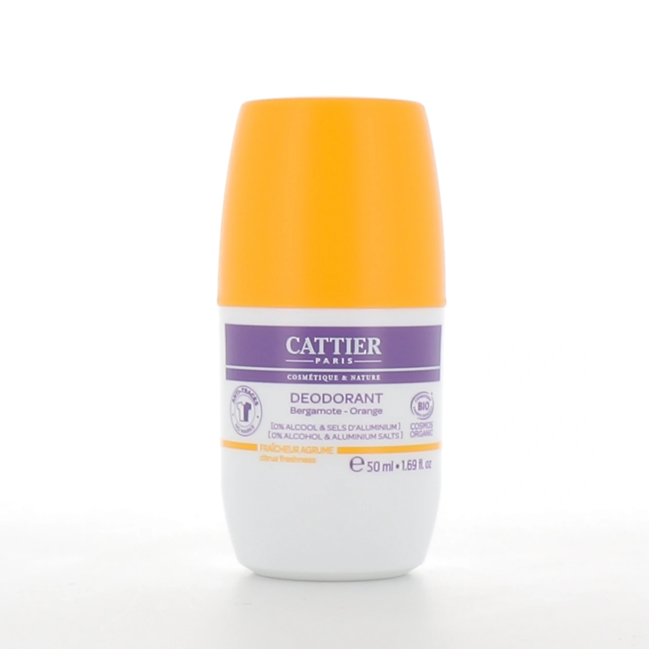 Cattier Déodorant Roll-On 24h Bio - Vue 9