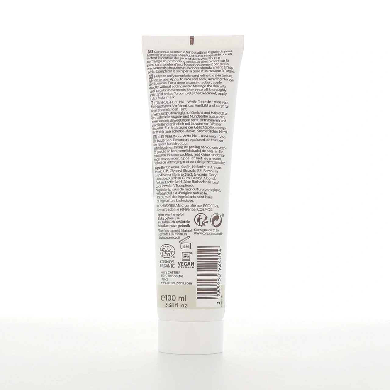 Cattier Gommage Argile Blanche Bio - Vue 4