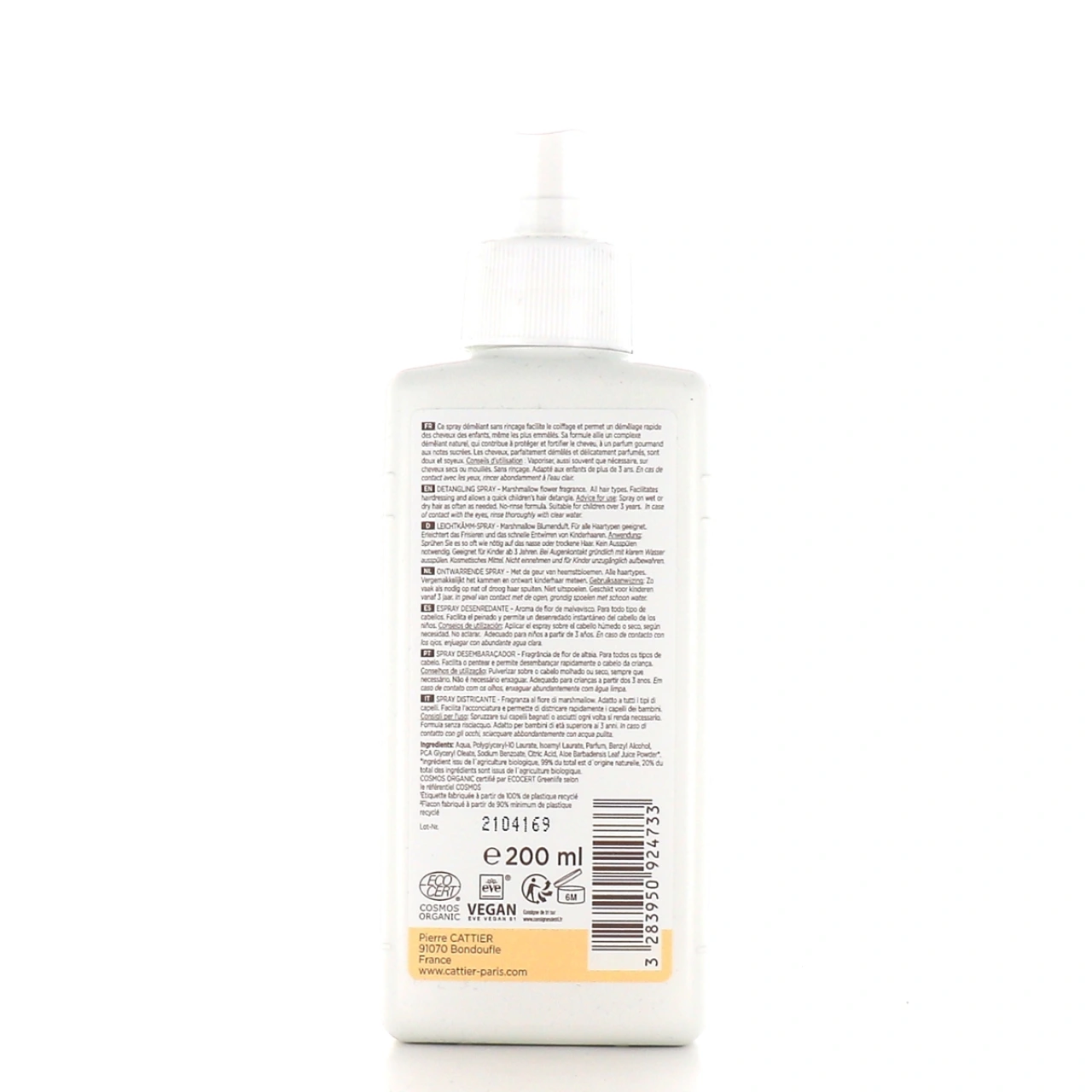 Cattier Spray Démêlant Enfants Bio - Vue 2