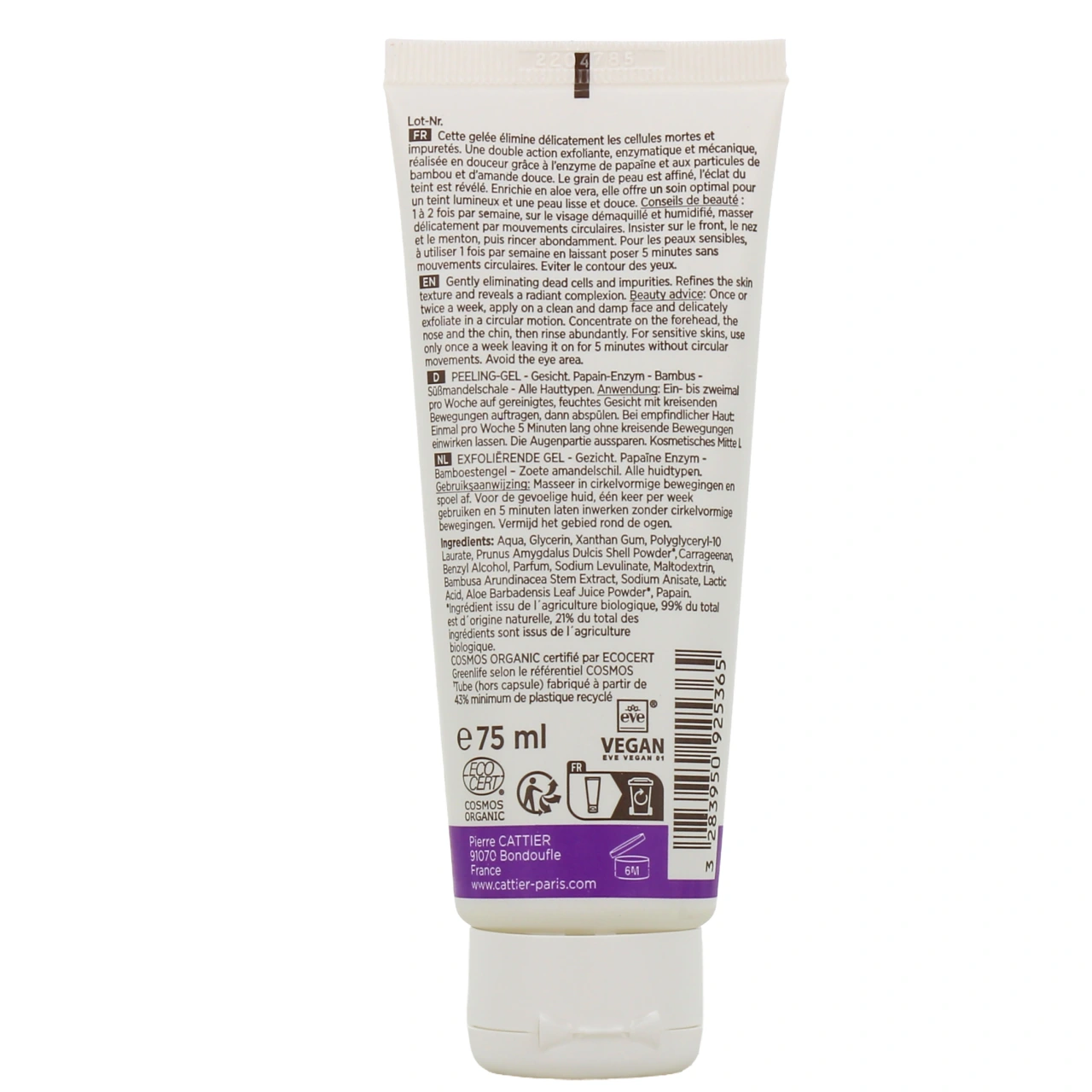 Cattier Gelée Exfoliante Visage Bio - Vue 3