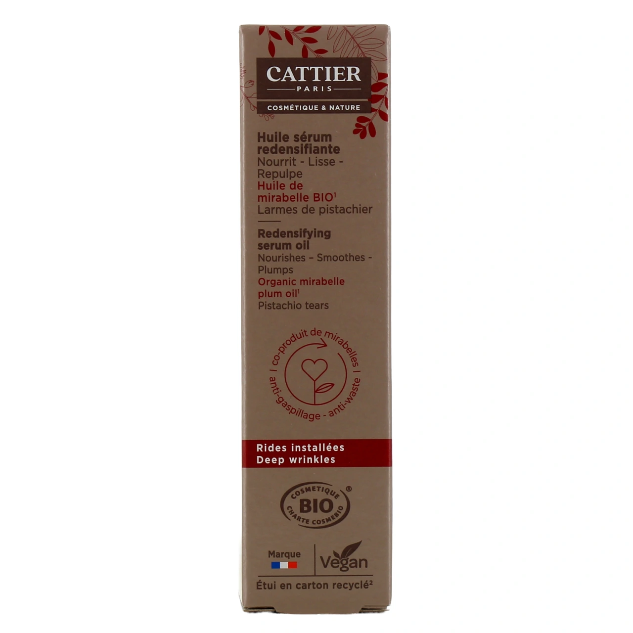 Cattier Huile Sérum Redensifiante Bio - Vue 2