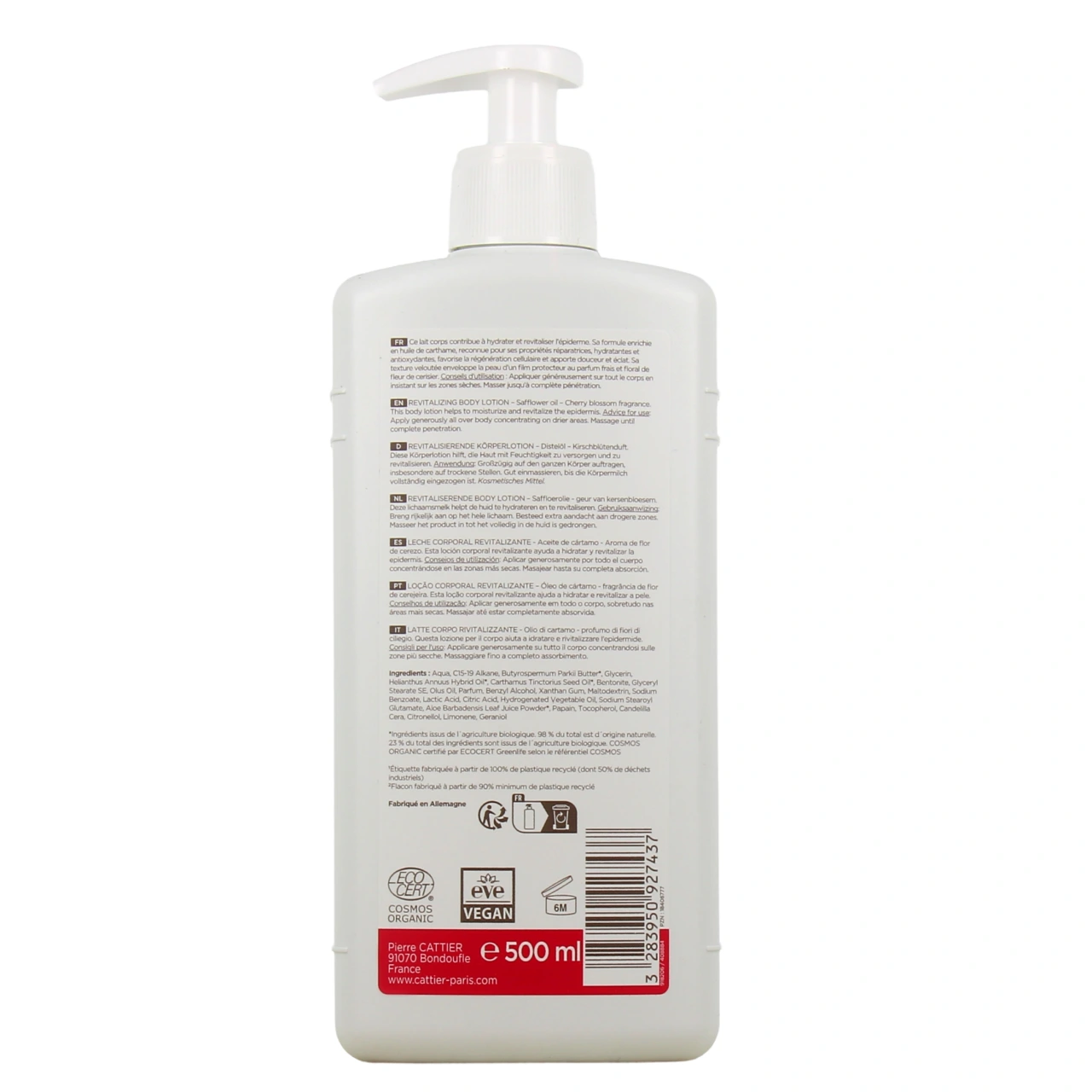 Cattier Lait Corps Revitalisant Bio - Vue 3