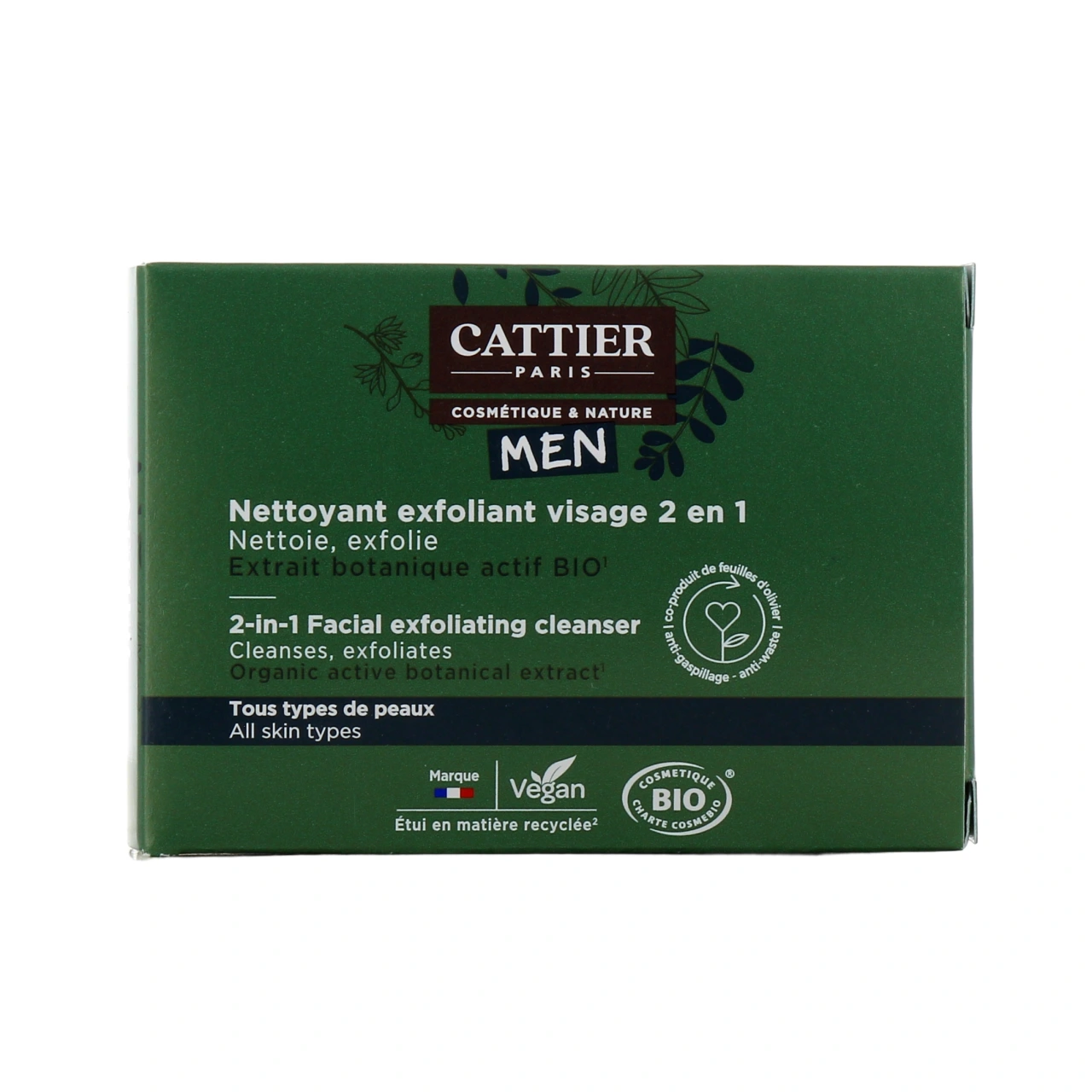 Cattier Men Nettoyant Exfoliant Visage - Vue 2