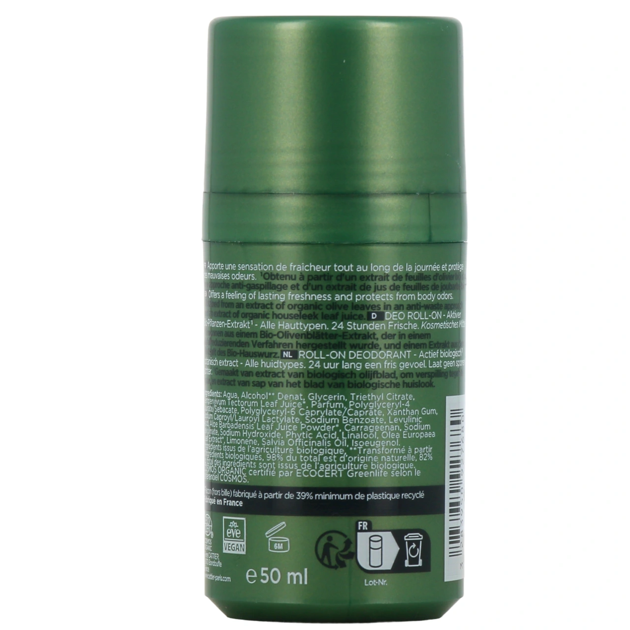 Cattier Men Déodorant Bio - Vue 3