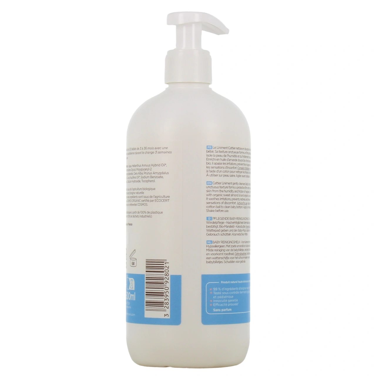 Cattier Bébé Liniment Lait Nettoyant Bio - Vue 6