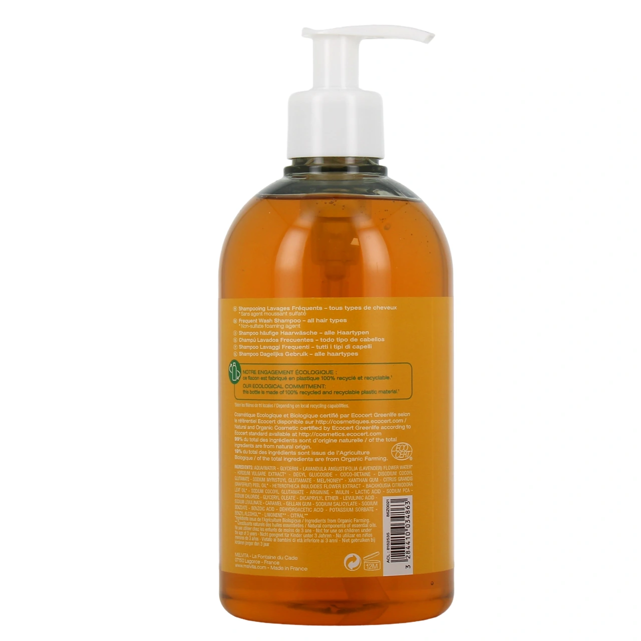 Melvita Shampooing Lavages Fréquents - Vue 6