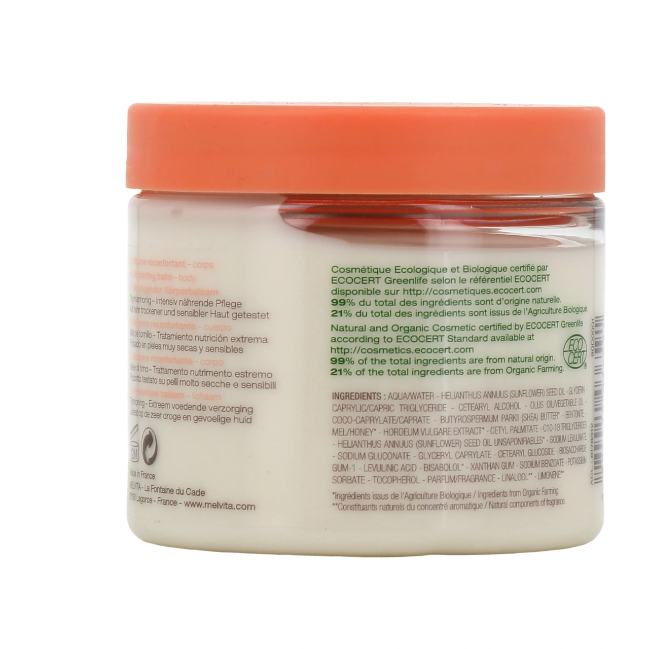 Melvita Nectar de Miels Baume Corps Réconfortant - Vue 3