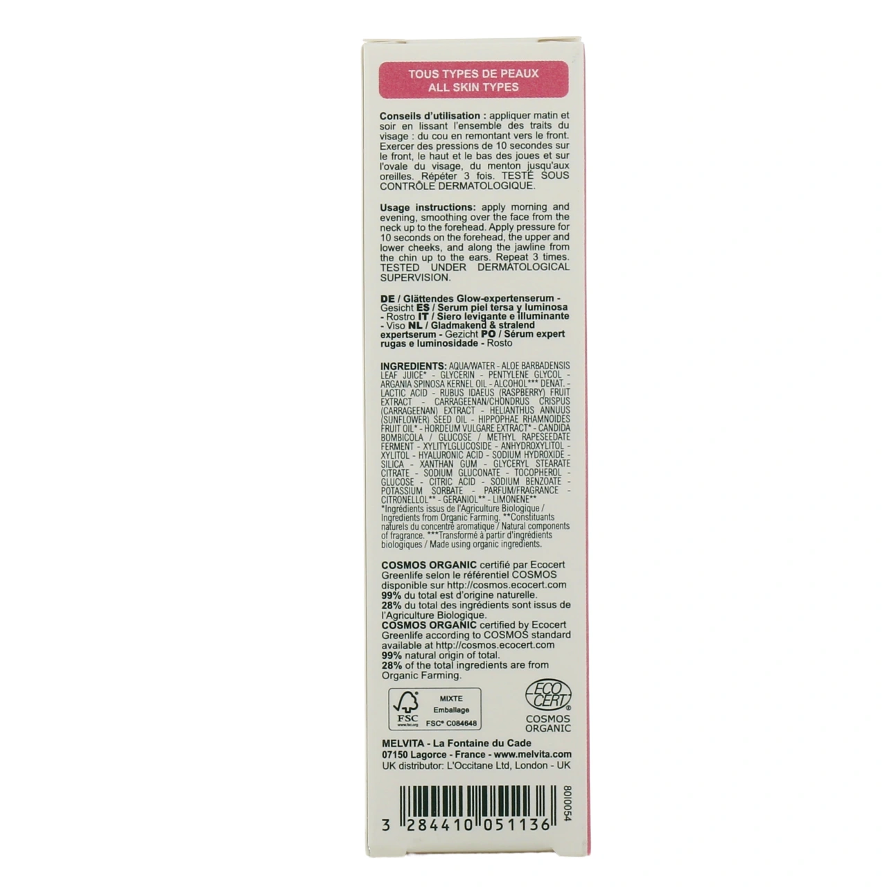Melvita Argan Bio-Active Sérum Liftant Intensif - Vue 3