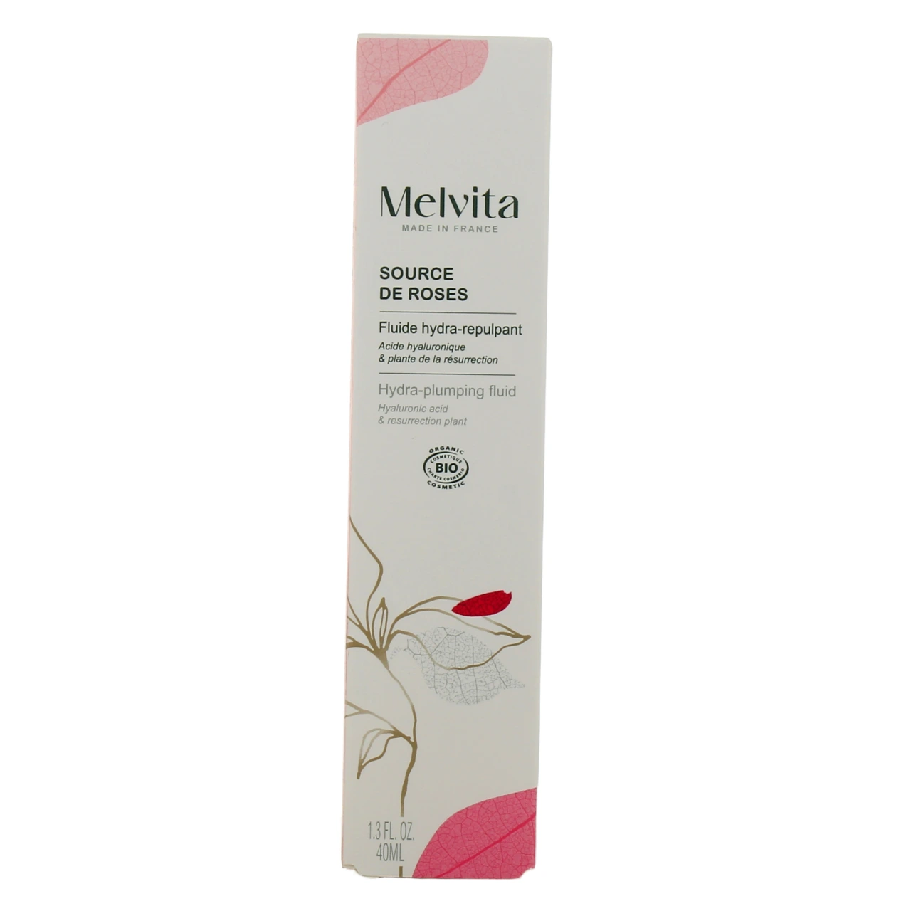 Melvita Source de Roses Fluide Hydratant Repulpant - Vue 2