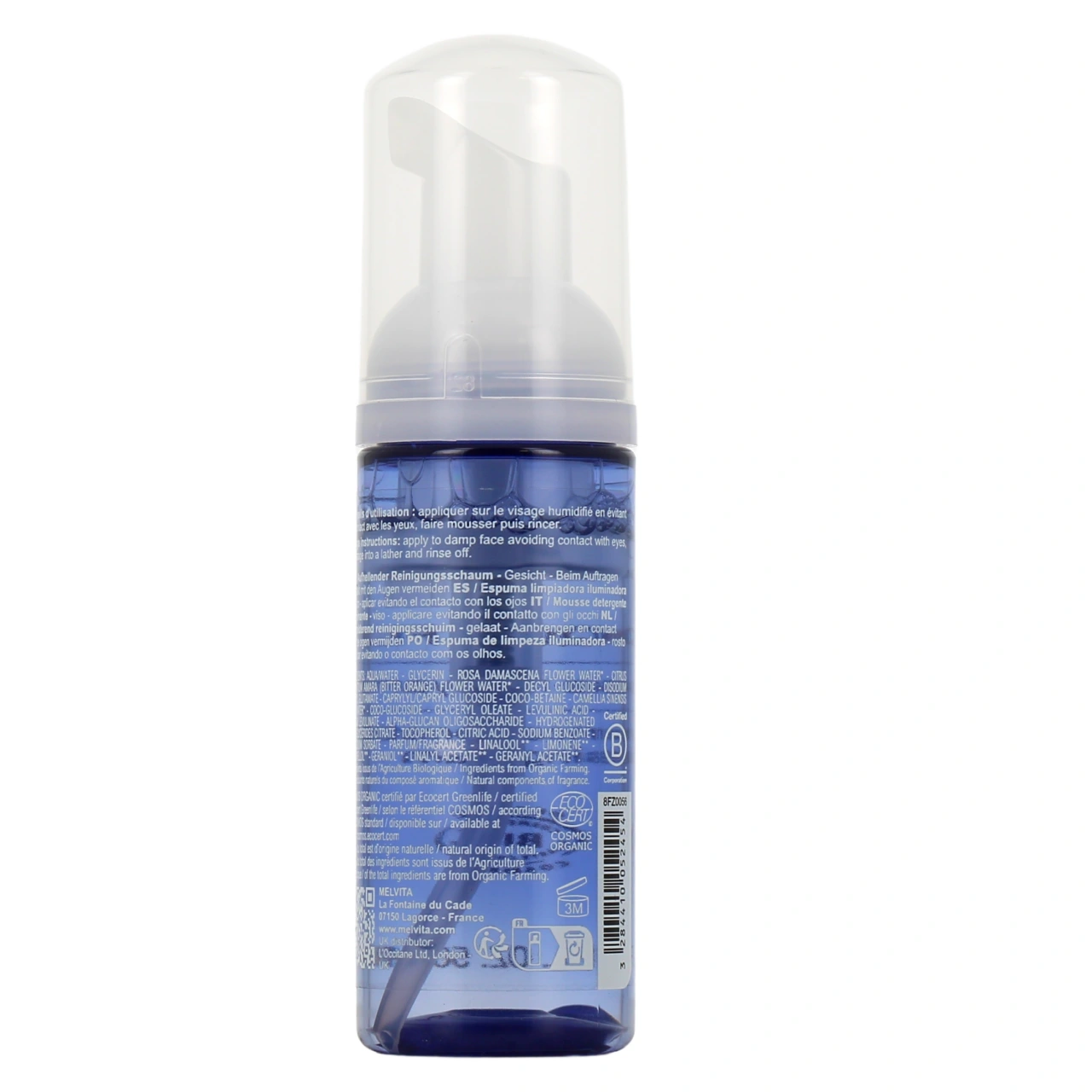 Melvita Bouquet Floral Mousse Nettoyante Eclat - Vue 3