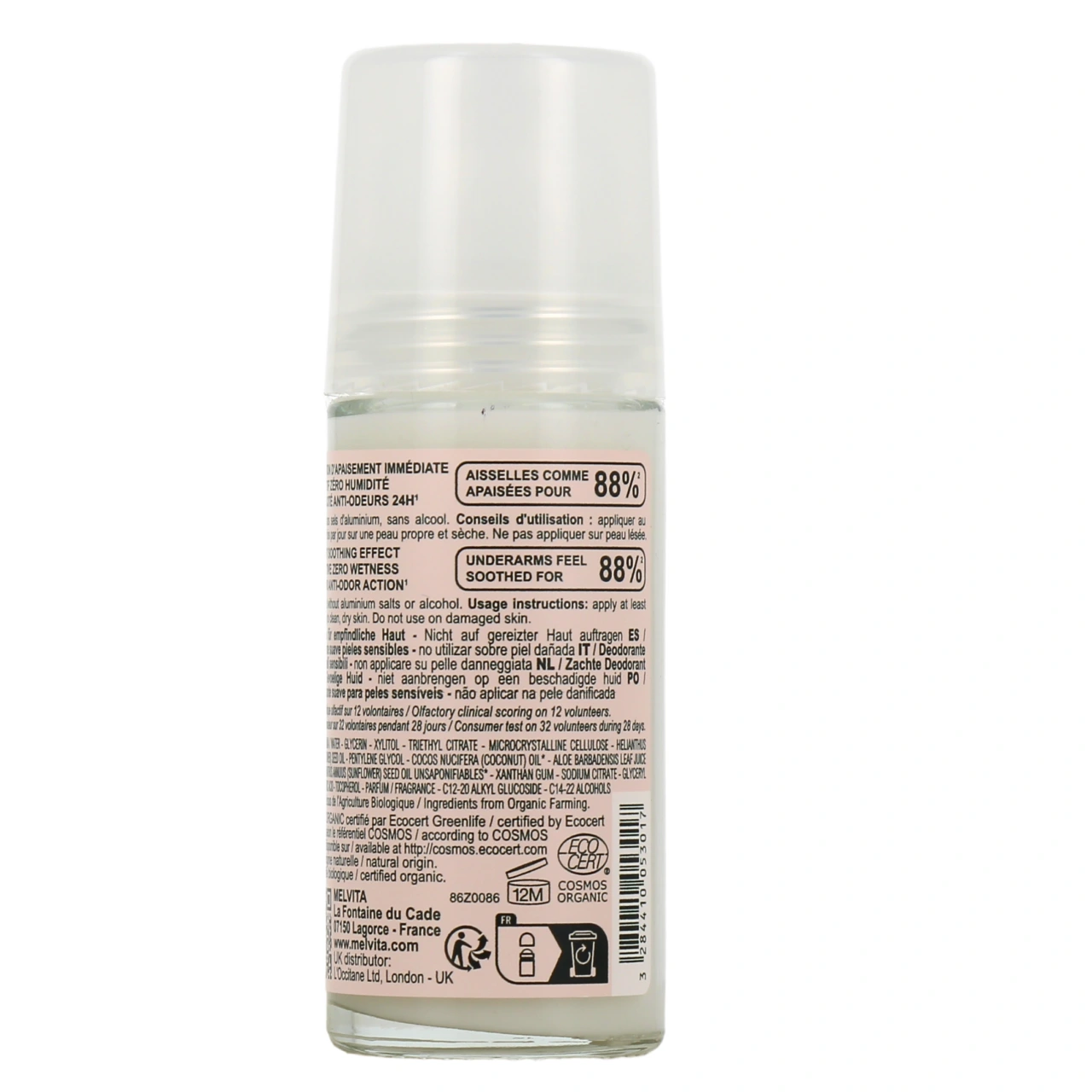 Melvita Déodorant Douceur Peaux Sensibles - Vue 3