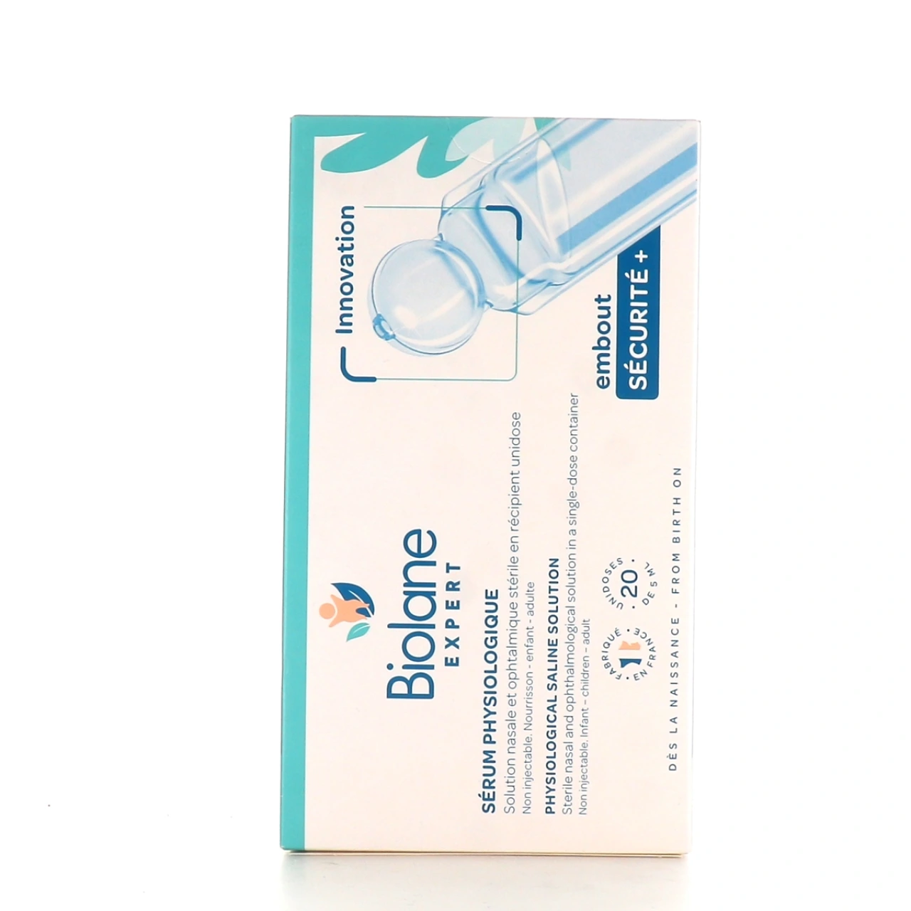Biolane Expert Sérum Physiologique Embout Sécurité + - Biolane Expert