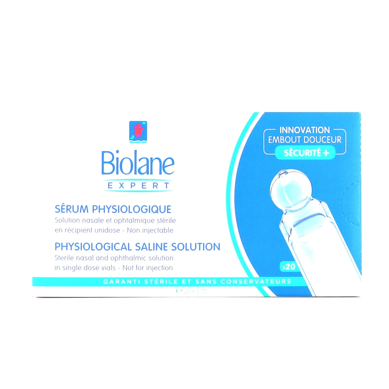 Biolane Expert Sérum Physiologique Embout Sécurité + - Vue 3