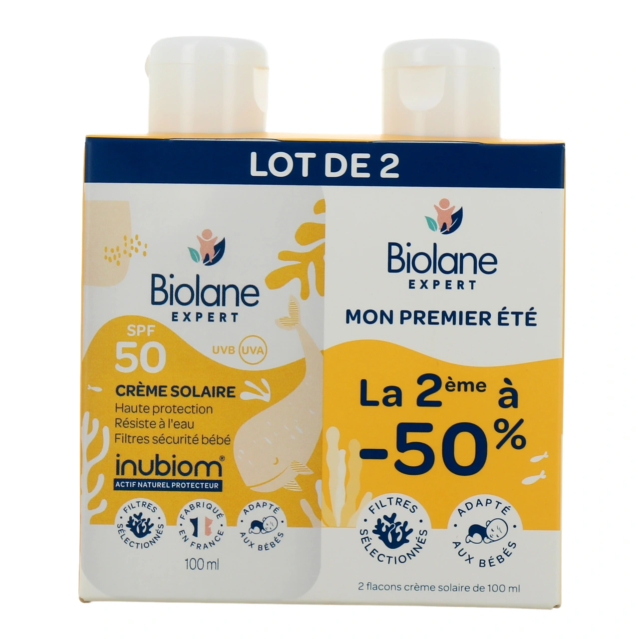 Biolane Expert Crème Solaire Bébé SPF 50+ - Vue 5
