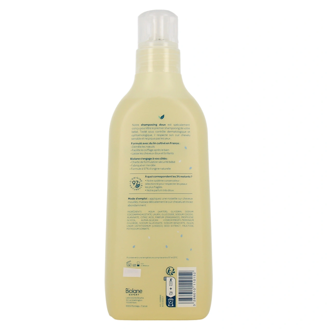 Biolane Expert Shampooing Doux - Vue 3