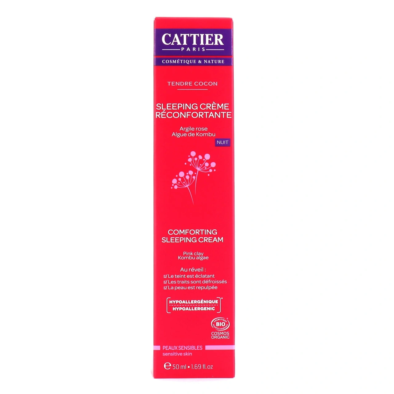Cattier Sleeping Crème Réconfortante Bio - Cattier