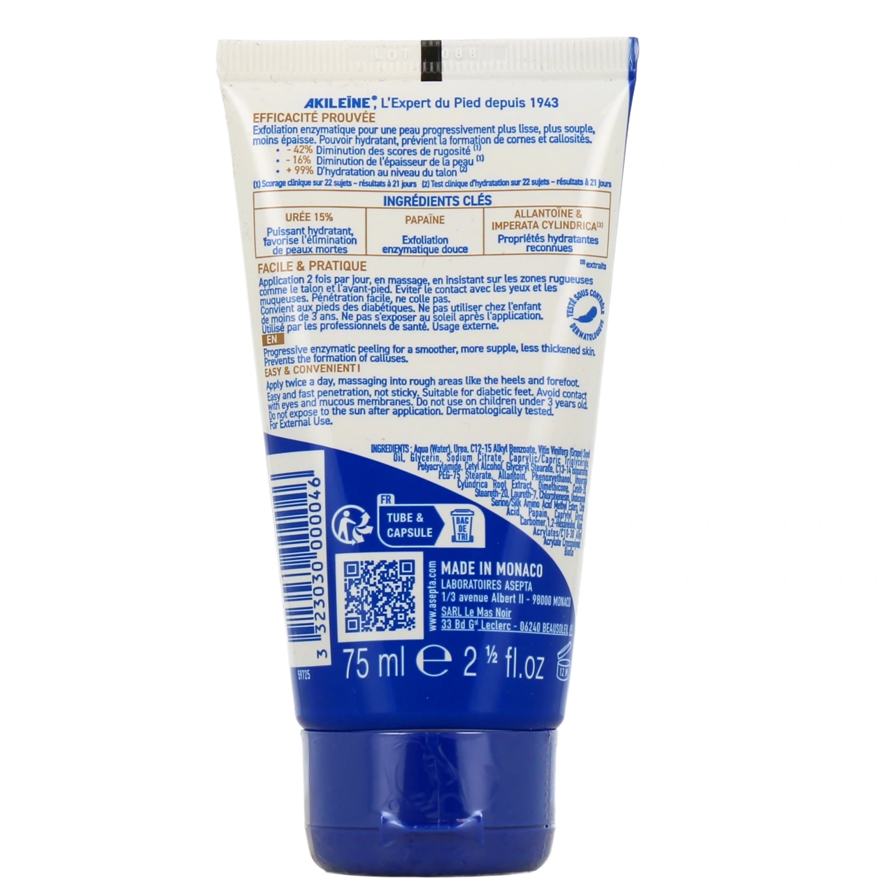 Akileïne Baume kerato lissant pieds secs - Vue 3