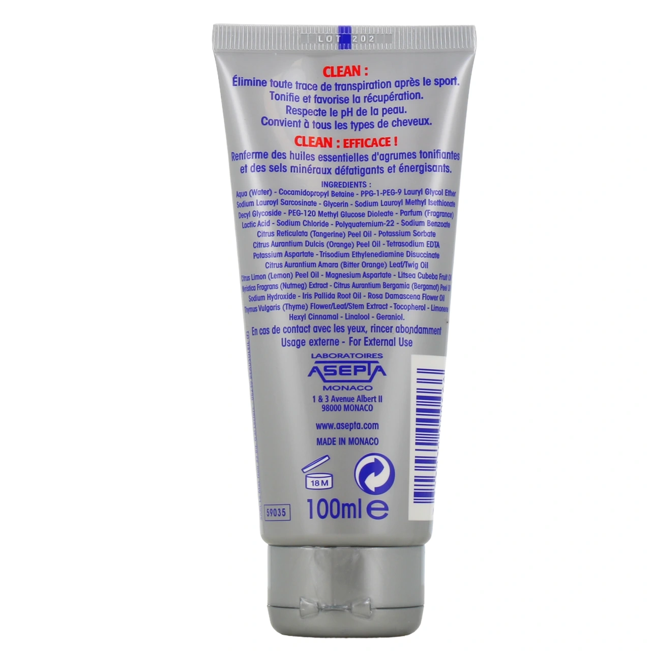 Akileïne Gel douche tonifiant cheveux et corps - Vue 3