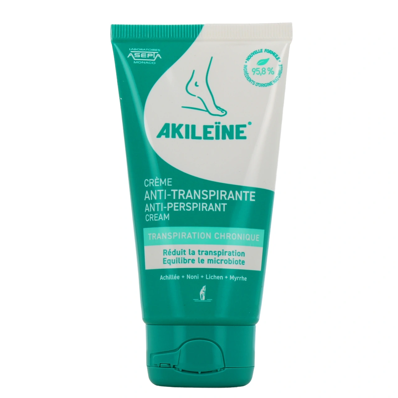 Akileïne Crème Anti-transpirante Actif Myco-Préventif - Vue 2