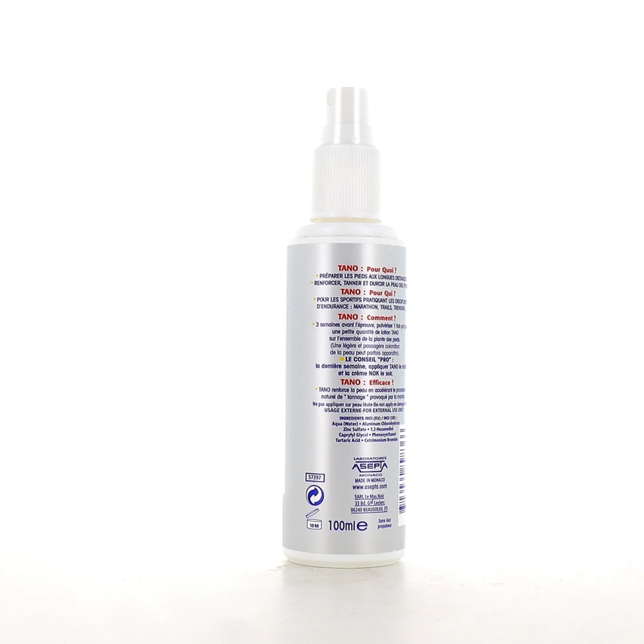 Akileïne Sports Lotion Tannante Pieds - Vue 2