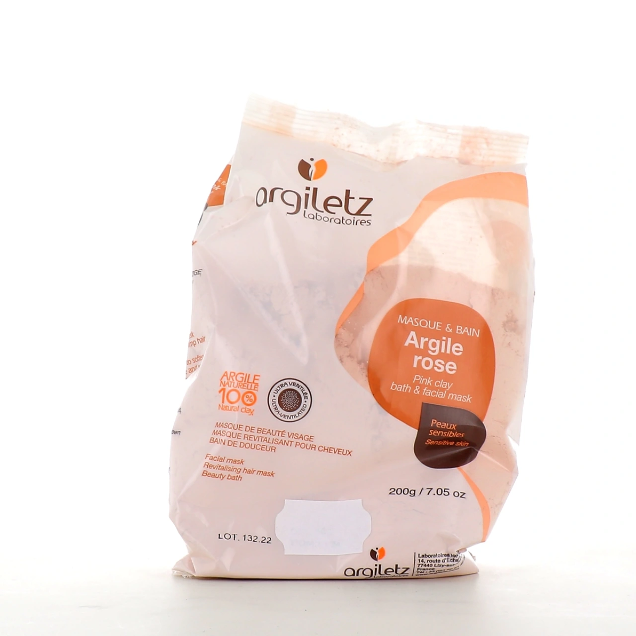 Argiletz Poudre d'argile rose ultra-ventilée - Argiletz