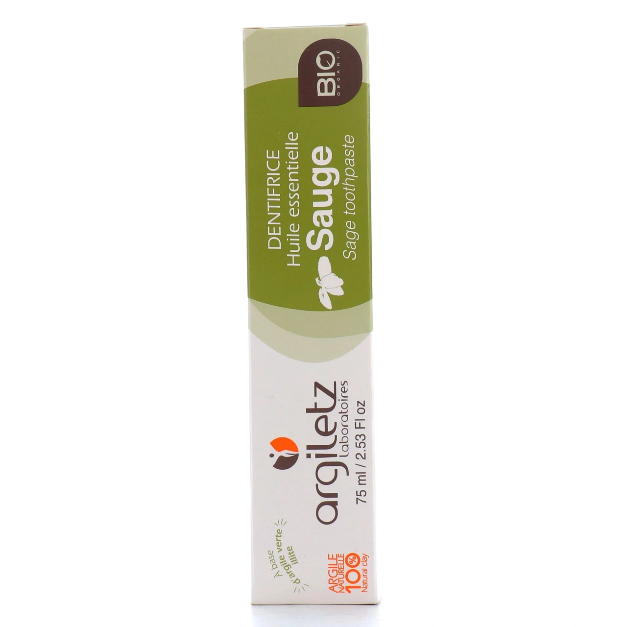 Argiletz Dentifrice Sauge Bio - Vue 4