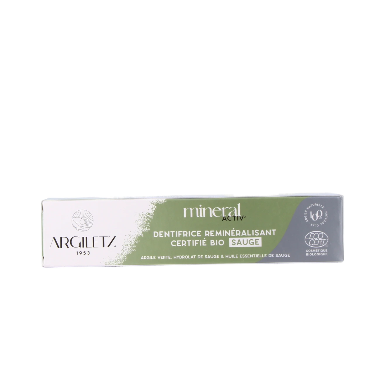 Argiletz Dentifrice Sauge Bio - Vue 2