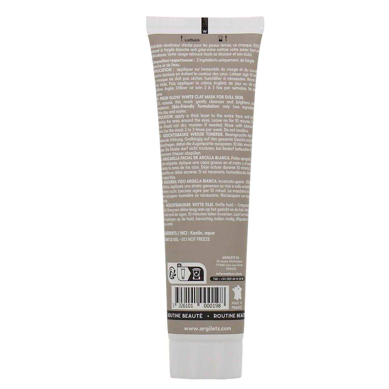 Argiletz Masque Argile Blanche - Vue 4