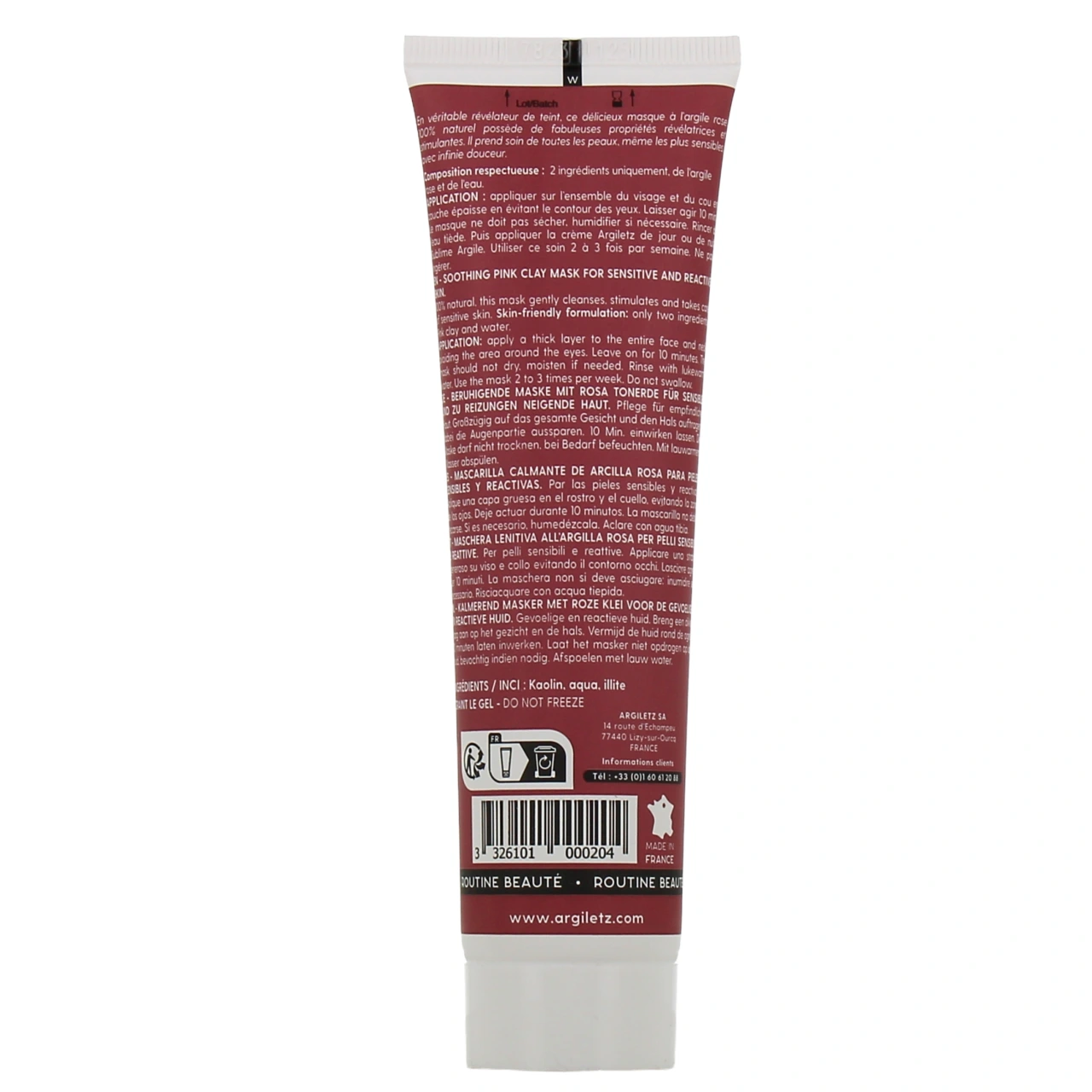 Argiletz Masque Argile Rose - Vue 3