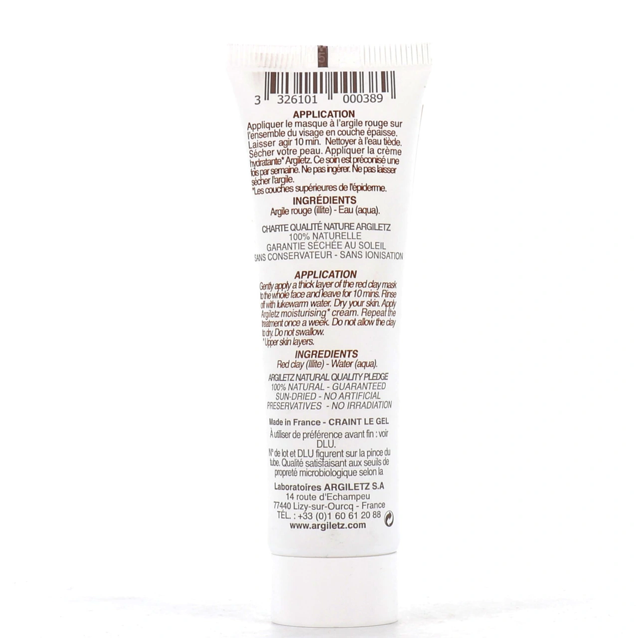 Argiletz Masque Argile Rouge - Vue 8