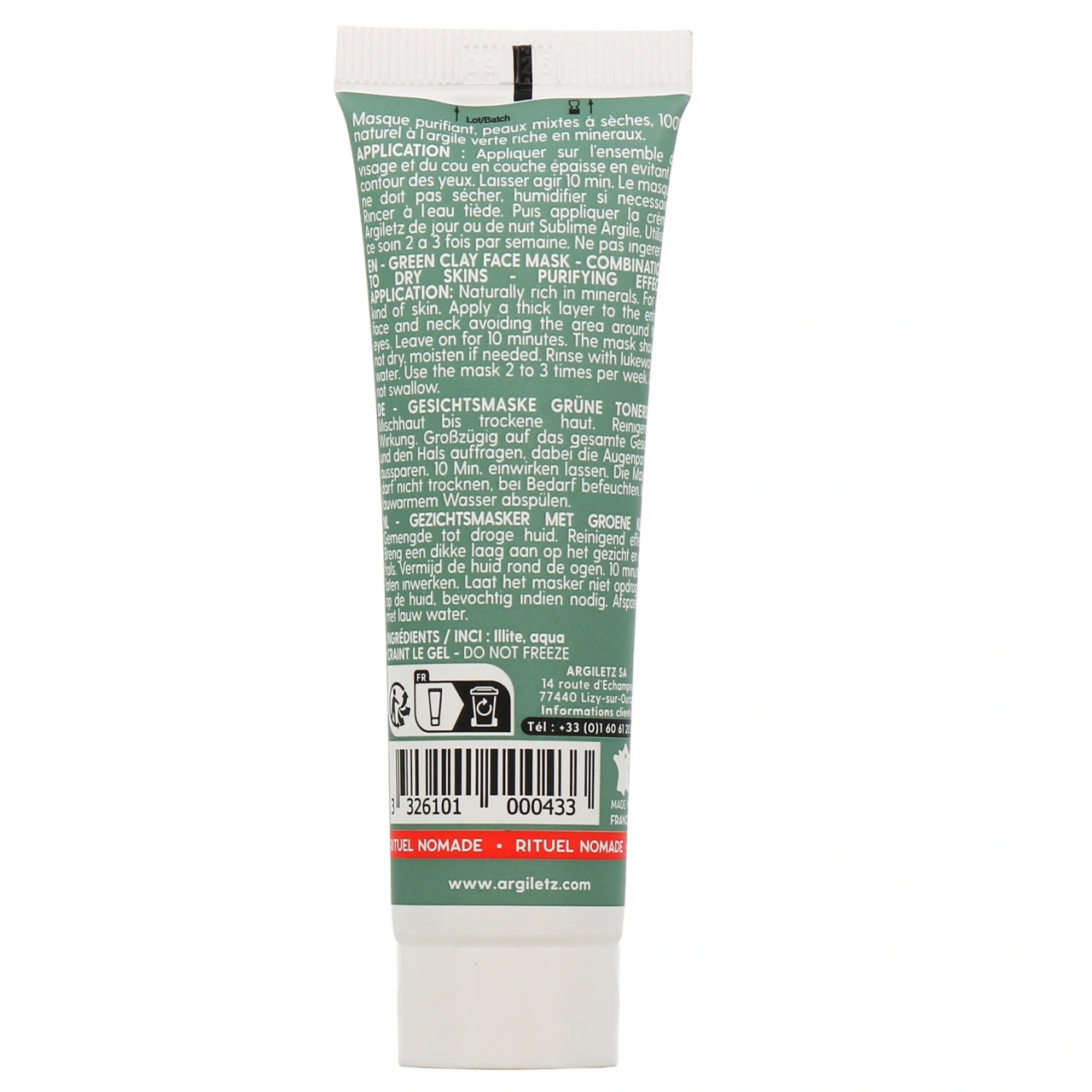 Argiletz Argile Verte pâte - Vue 3