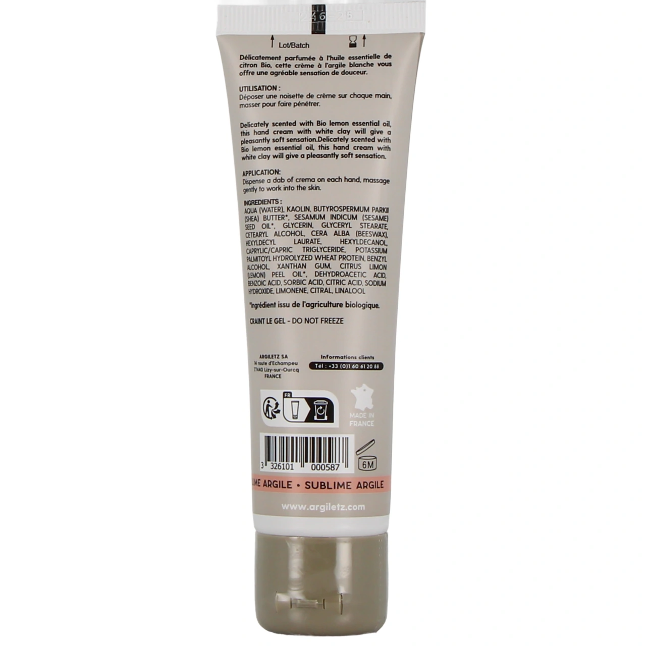 Argiletz Crème Mains Sublime Argile - Vue 3