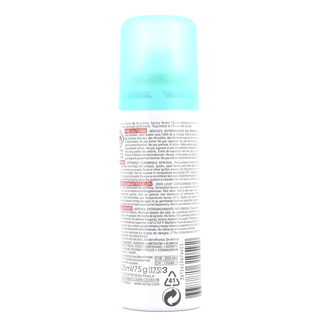Vichy Déodorant Aérosol Anti-Transpirant 48h - Vue 5