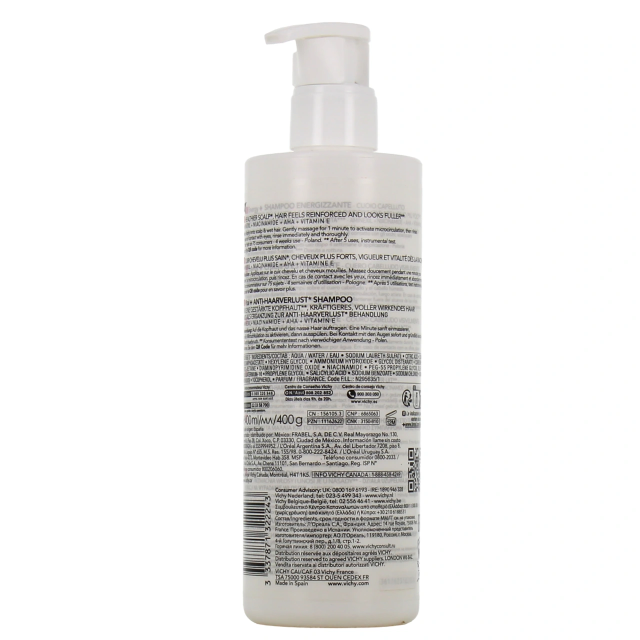 Dercos Energy+ Shampooing Stimulant - Vue 6
