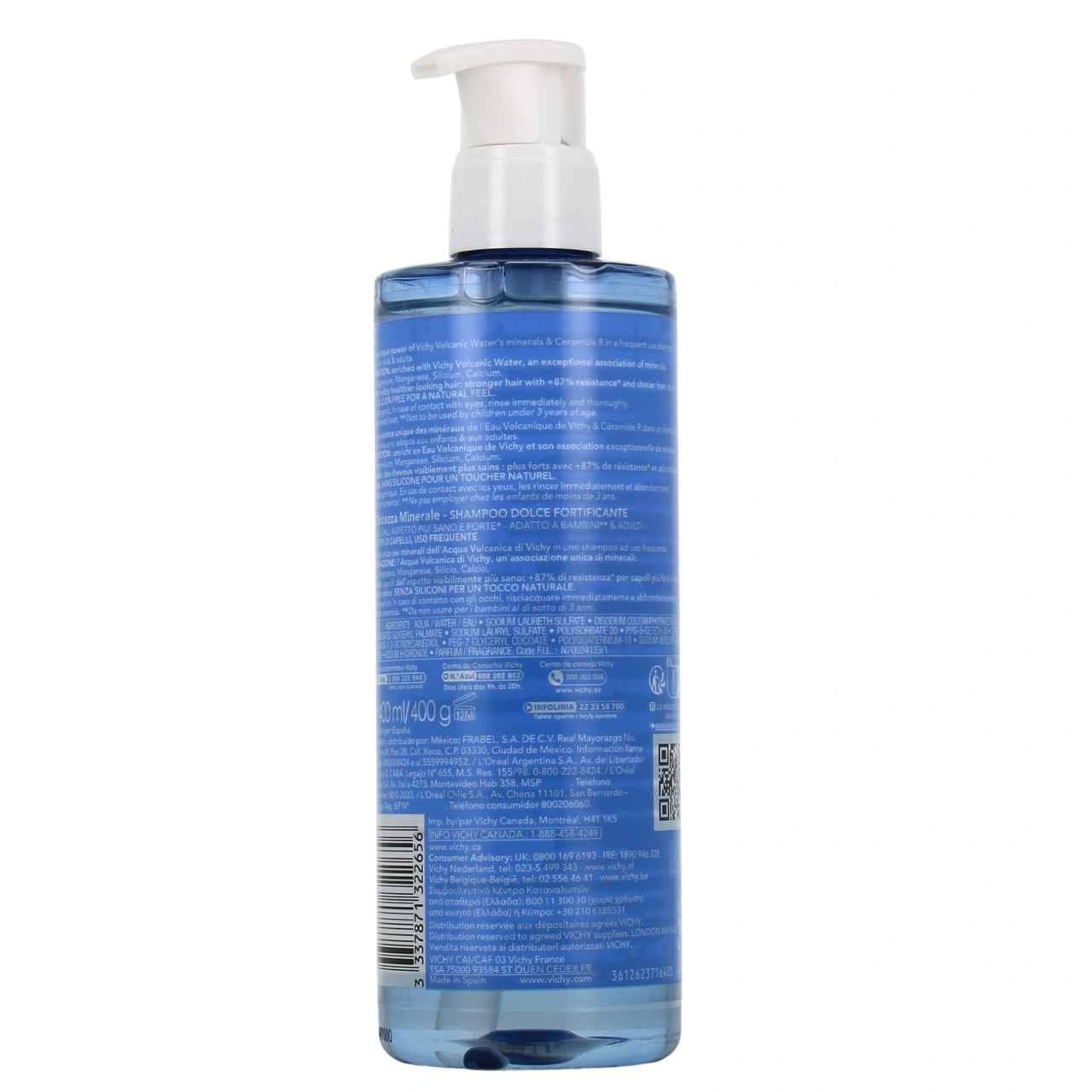 Dercos Shampooing Minéral Doux Fortifiant - Vue 3