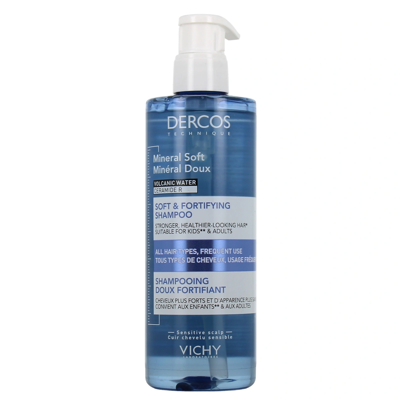 Dercos Shampooing Minéral Doux Fortifiant - Vue 2