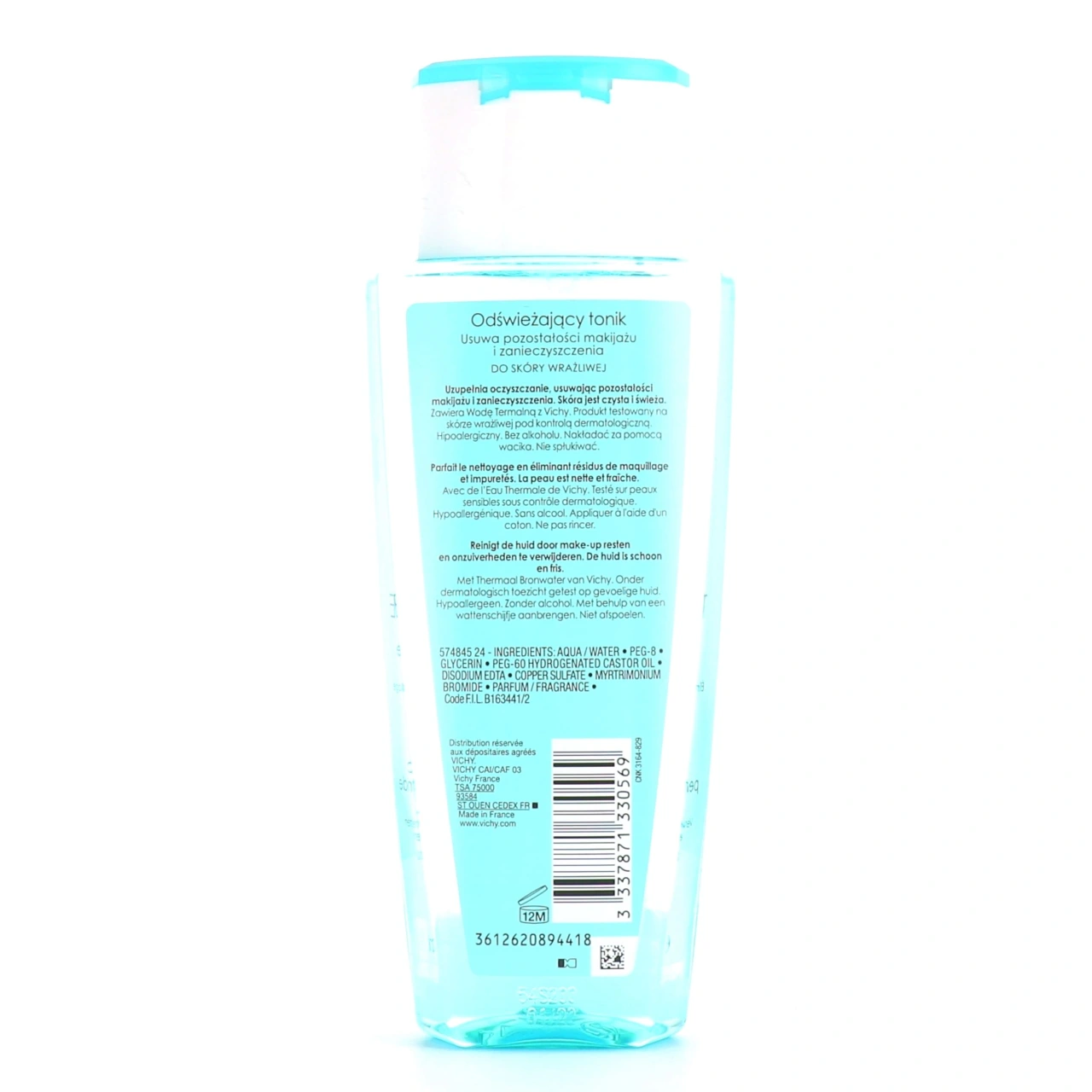 Vichy Pureté Thermale Lotion Tonique Perfectrice - Vue 2