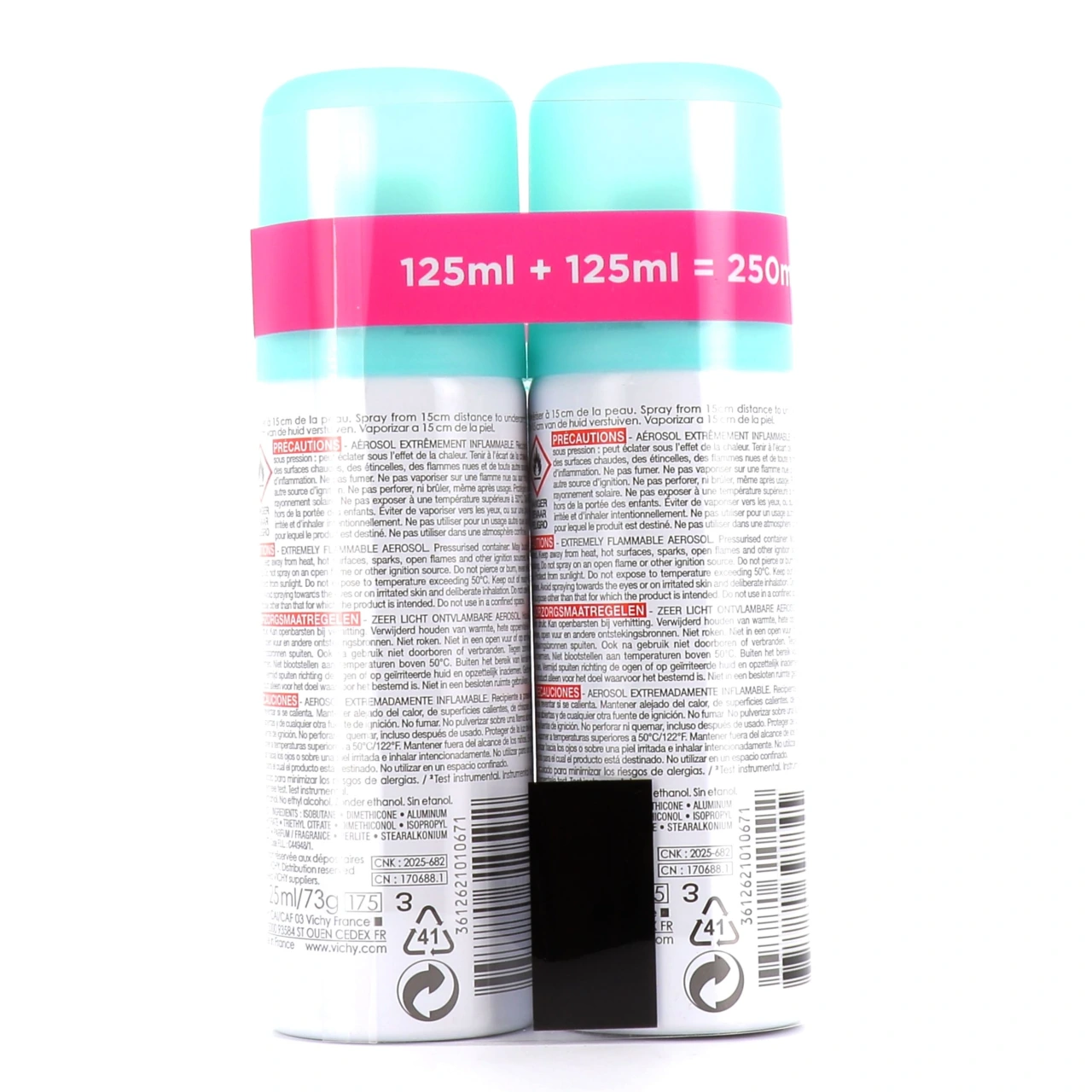 Vichy Déodorant Aérosol Anti-Transpirant 48h - Vue 7