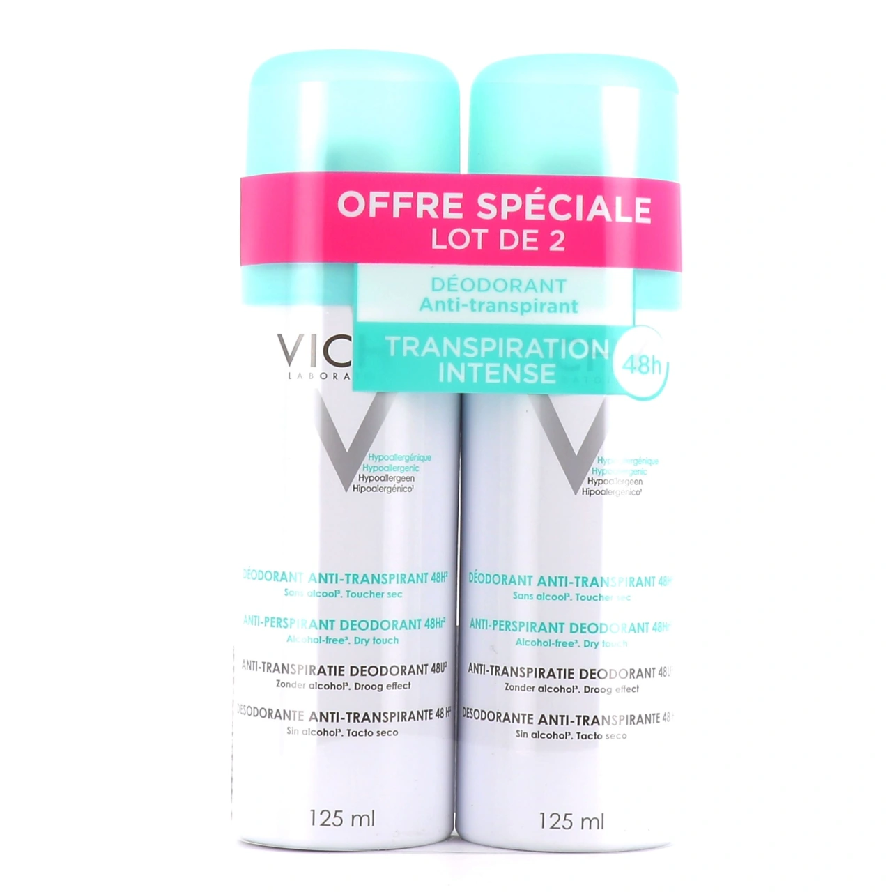 Vichy Déodorant Aérosol Anti-Transpirant 48h - Vue 6