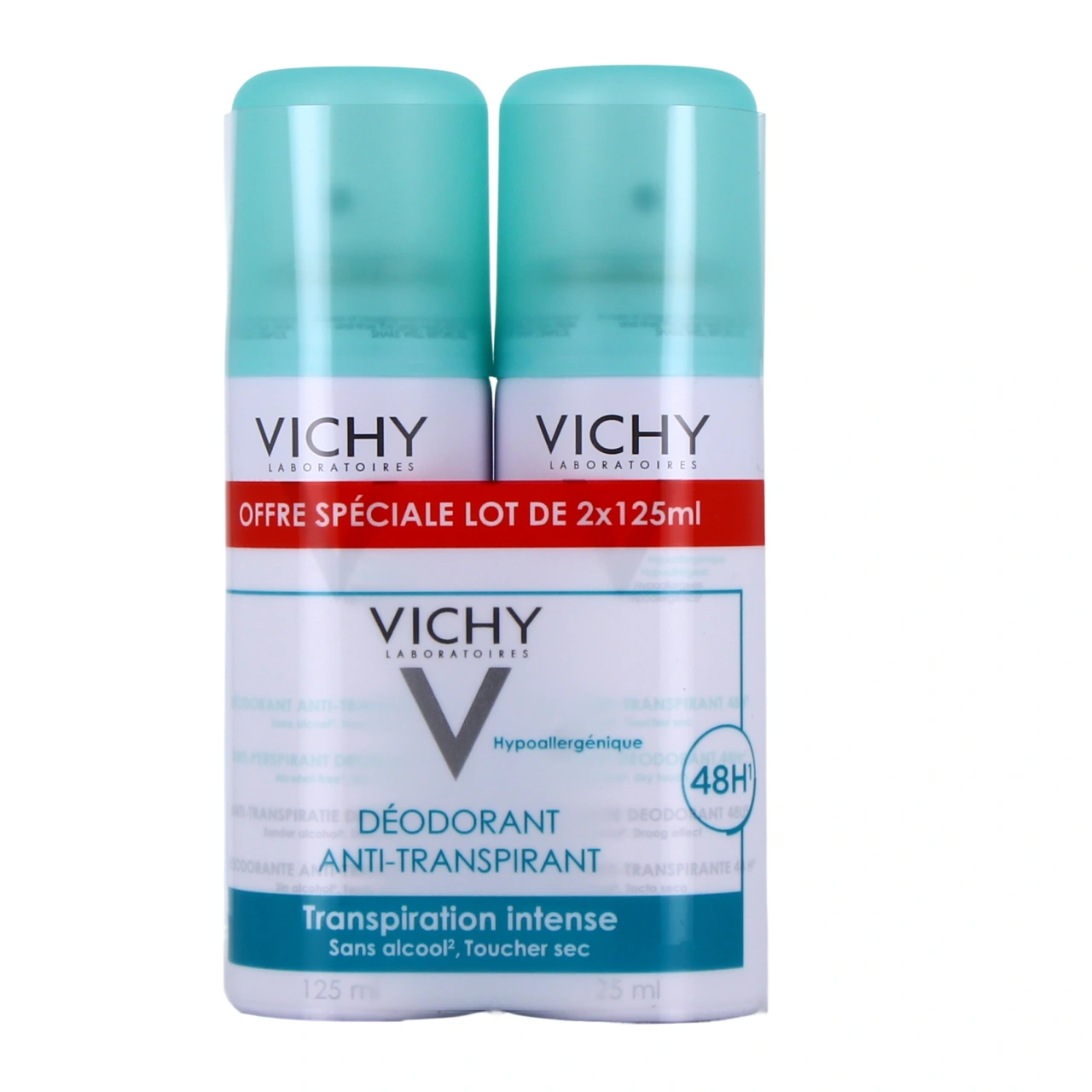 Vichy Déodorant Aérosol Anti-Transpirant 48h - Vue 2