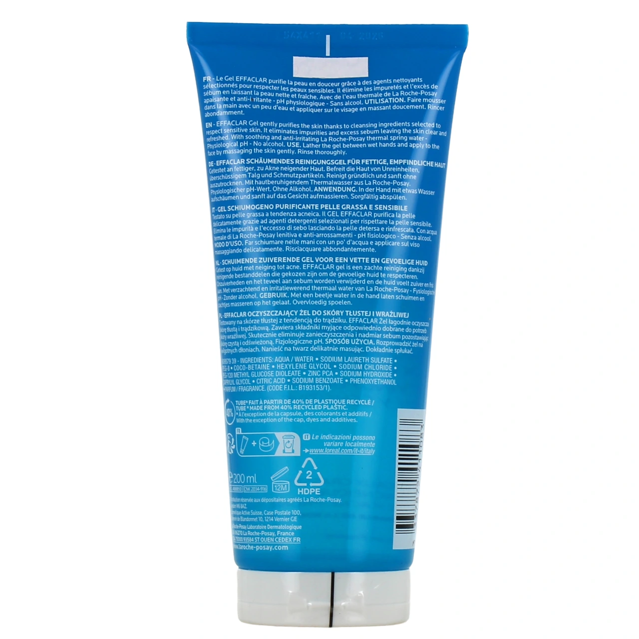 La Roche-Posay Effaclar Gel Moussant Purifiant - Vue 3