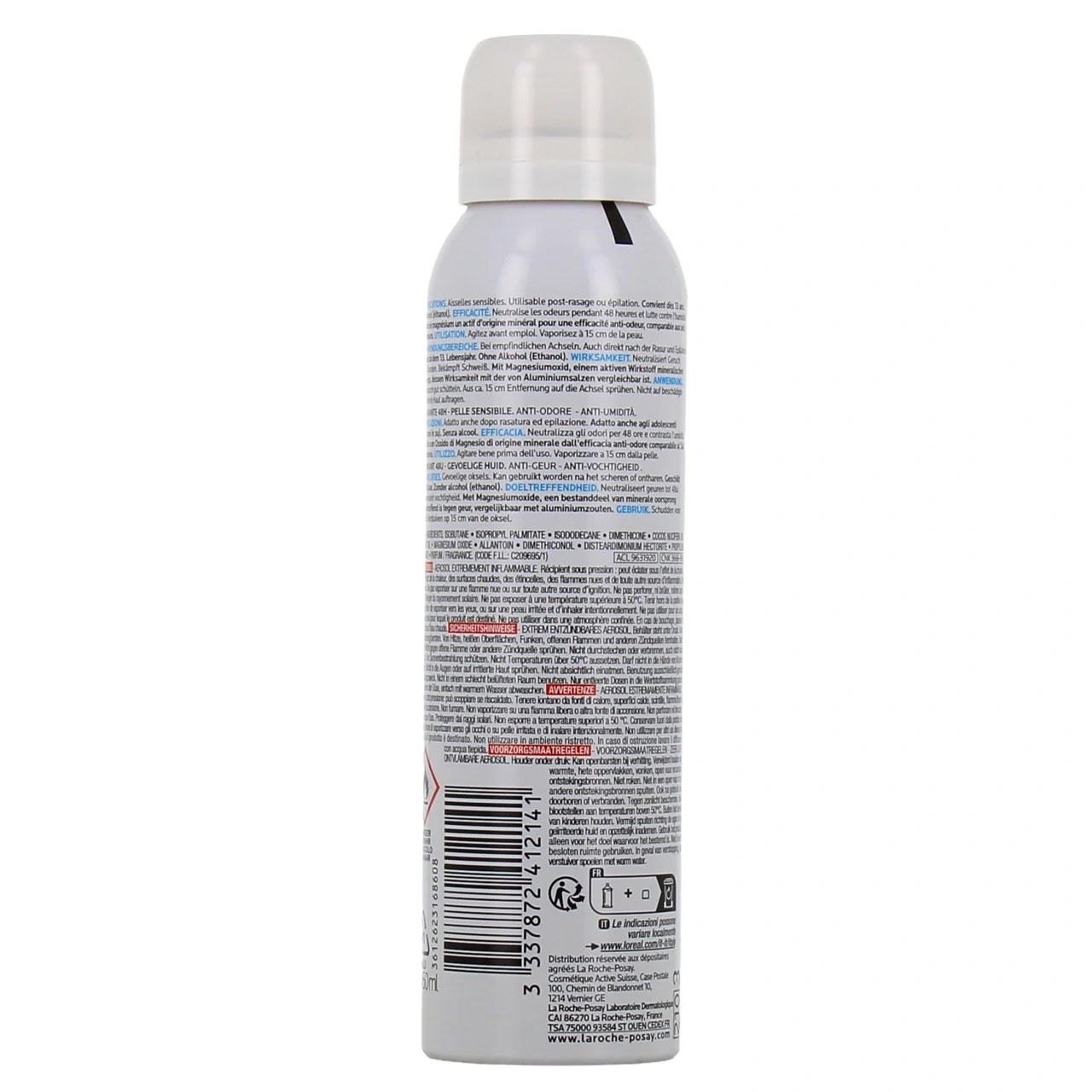 La Roche Posay Déodorant physiologique 48h Aérosol - Vue 6