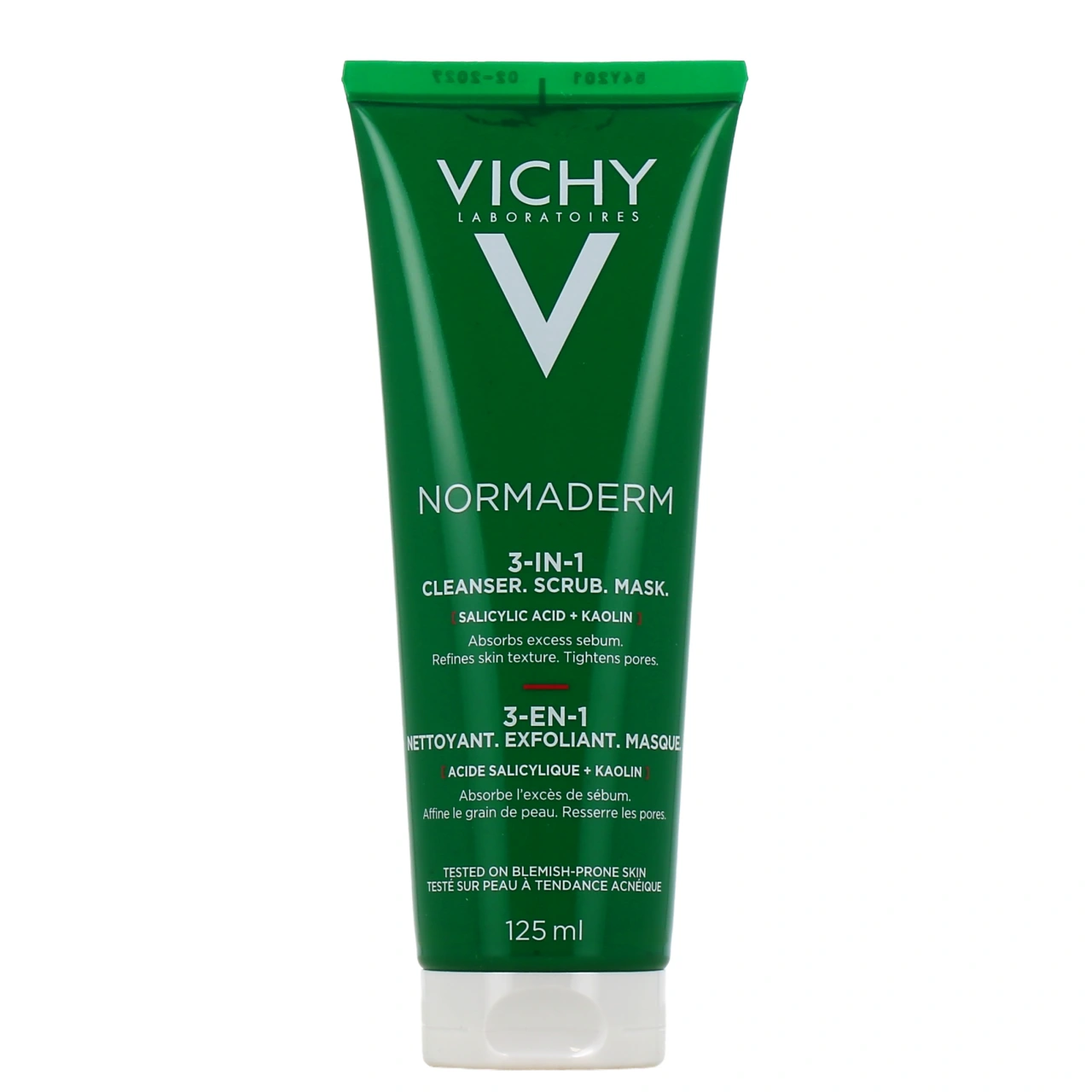 Vichy Normaderm 3en1 Exfoliant + Nettoyant + Masque - Vue 2