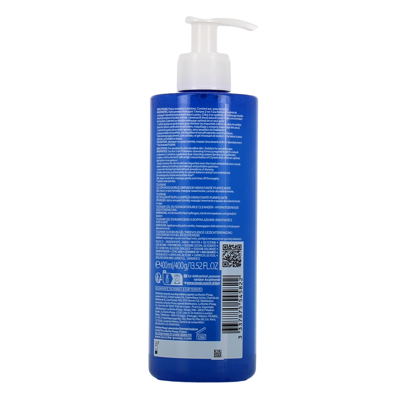 Toleriane Gel Nettoyant Moussant Purifiant Visage - Vue 3