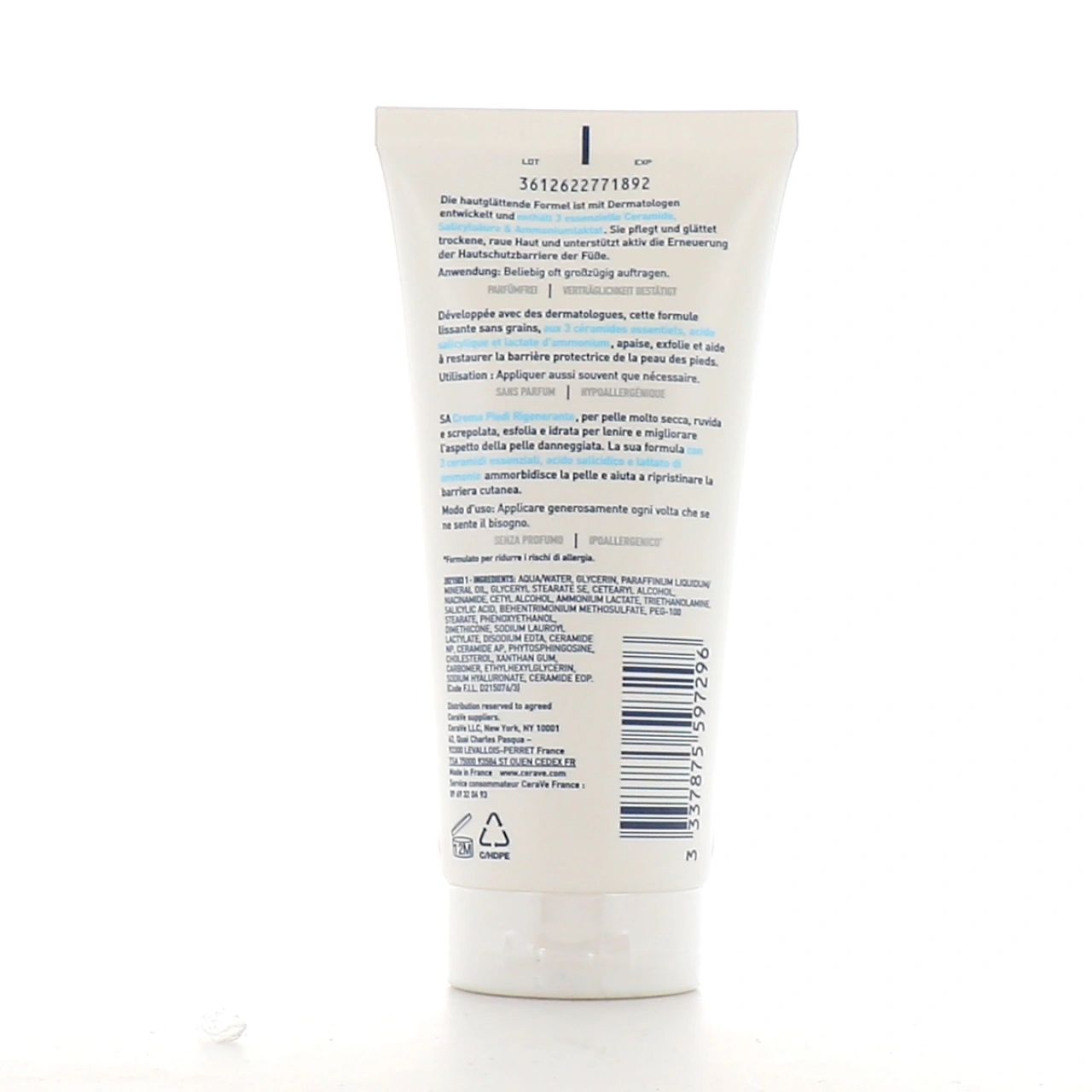 CeraVe SA Crème Pieds Régénérante - Vue 2