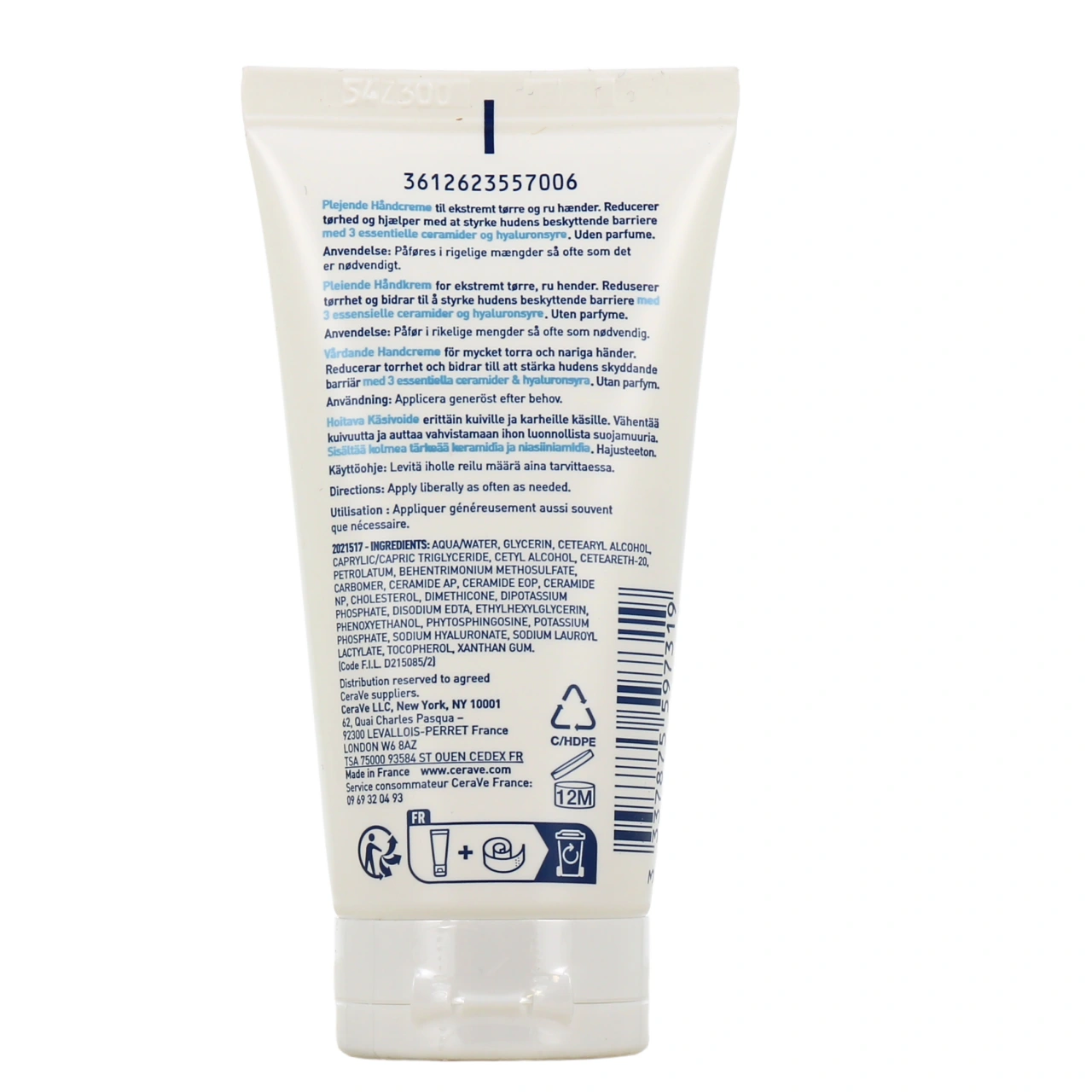 CeraVe Crème Mains Réparatrice - Vue 3