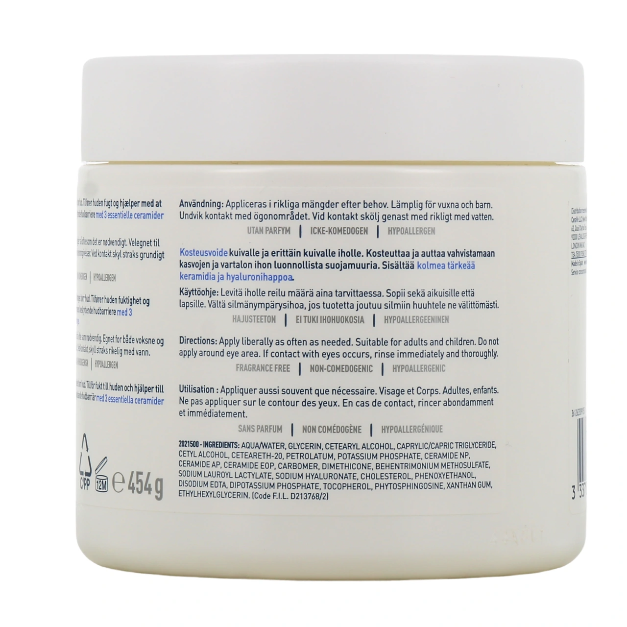 CeraVe Baume Hydratant - Vue 8