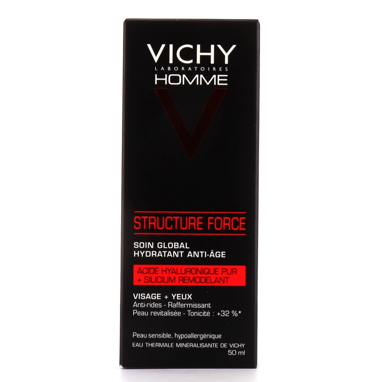 Vichy Homme Structure Force Soin Global Hydratant Anti-Age - Vue 2